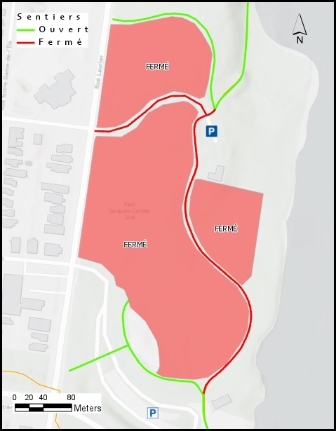 Carte de fermeture - 5 au 14 mai