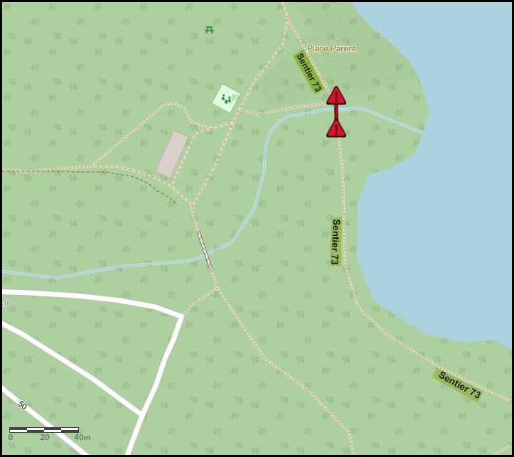 Carte de fermeture