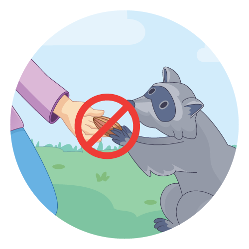 Ne nourissez pas les animaux.