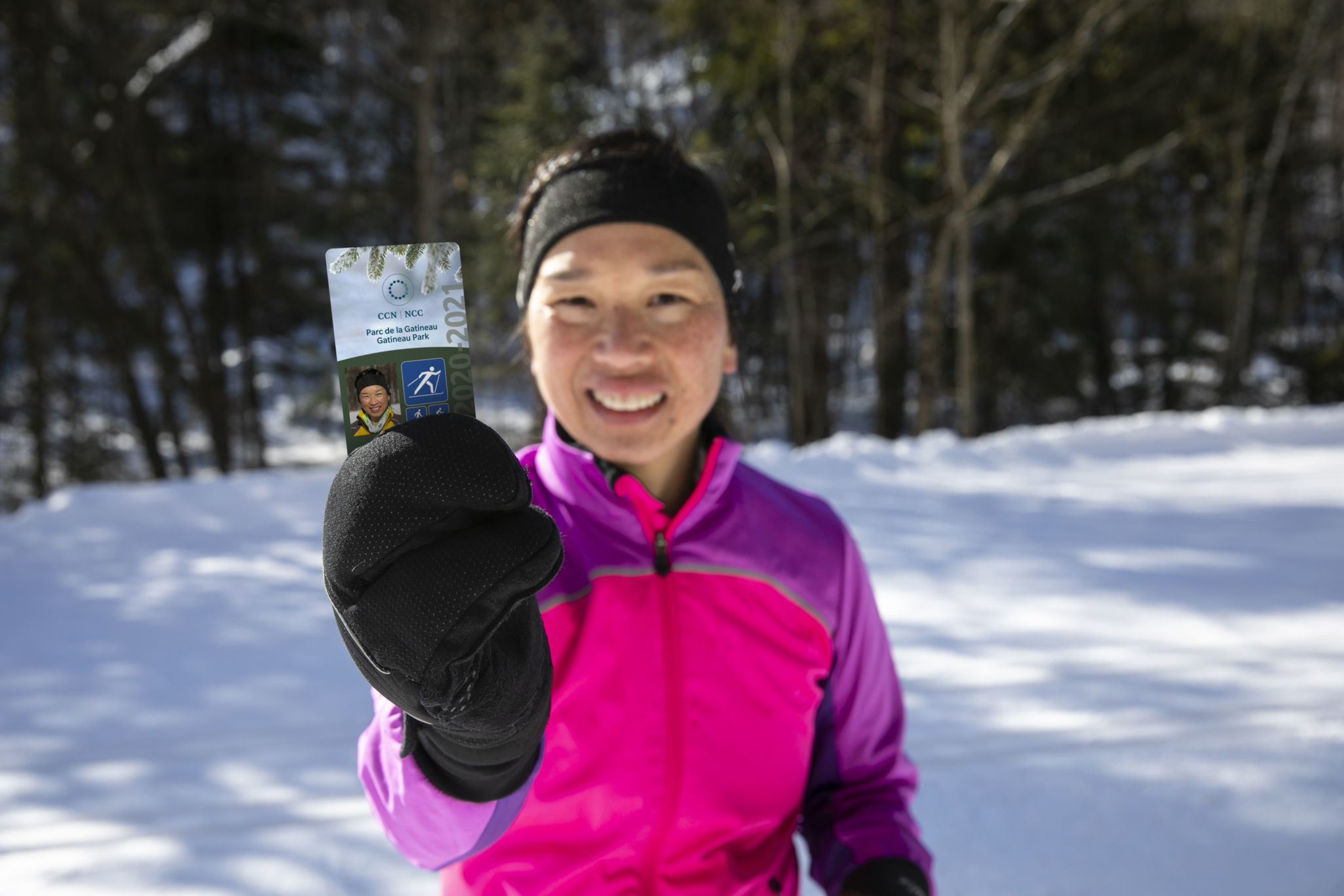 Laissez-passer hivernal au parc de la Gatineau