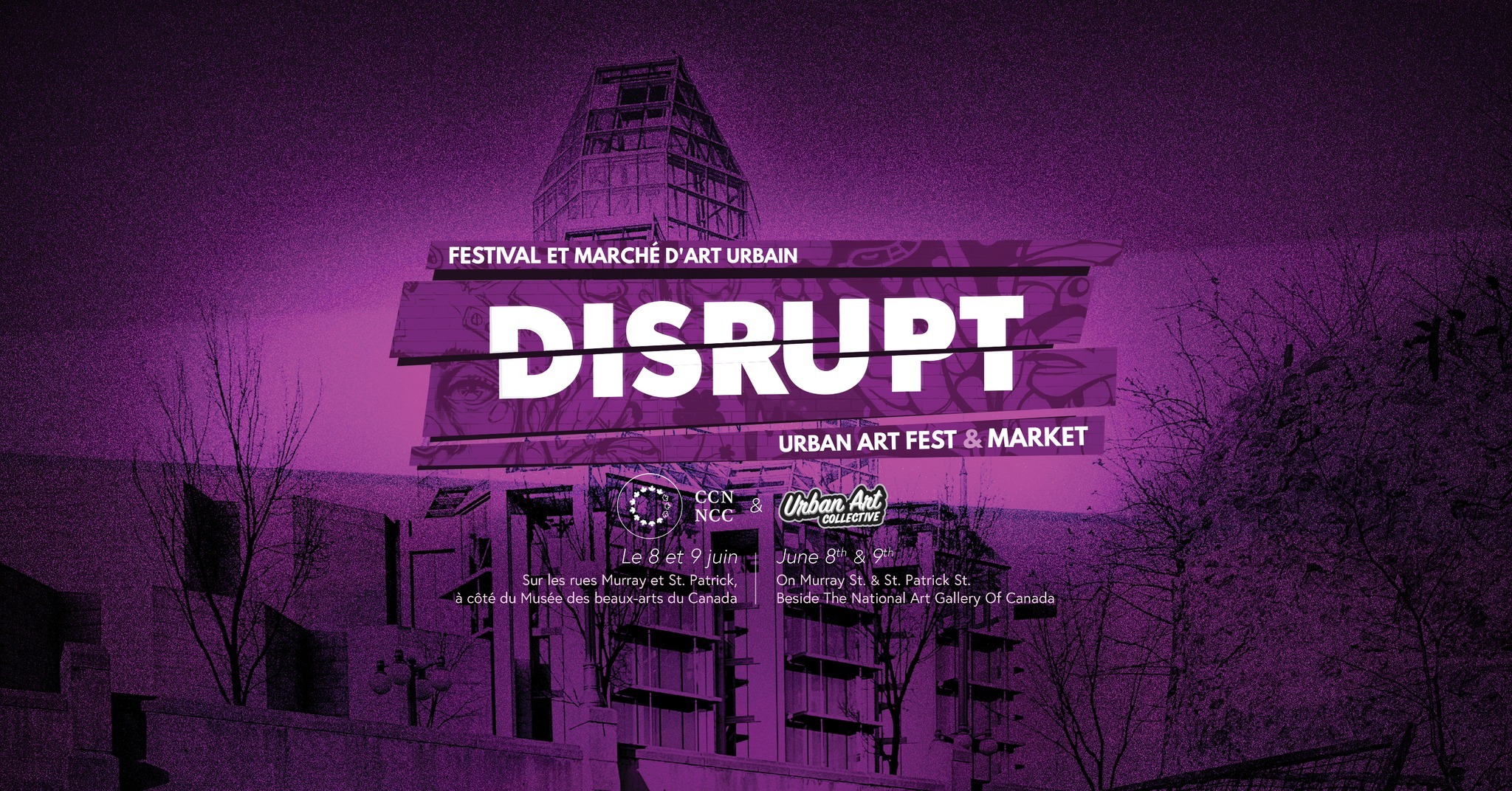 Disrupt event poster