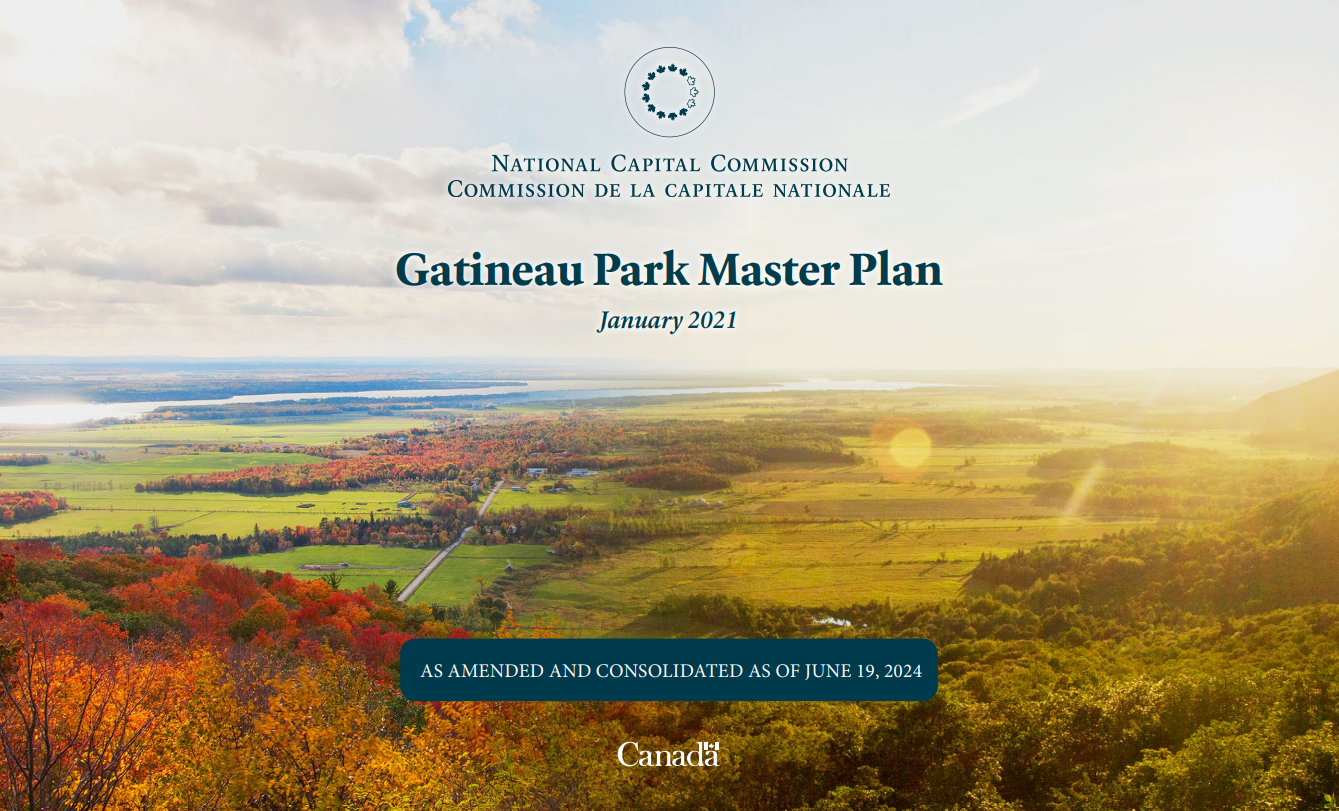 Gatineau Park Master Plan Cover Page