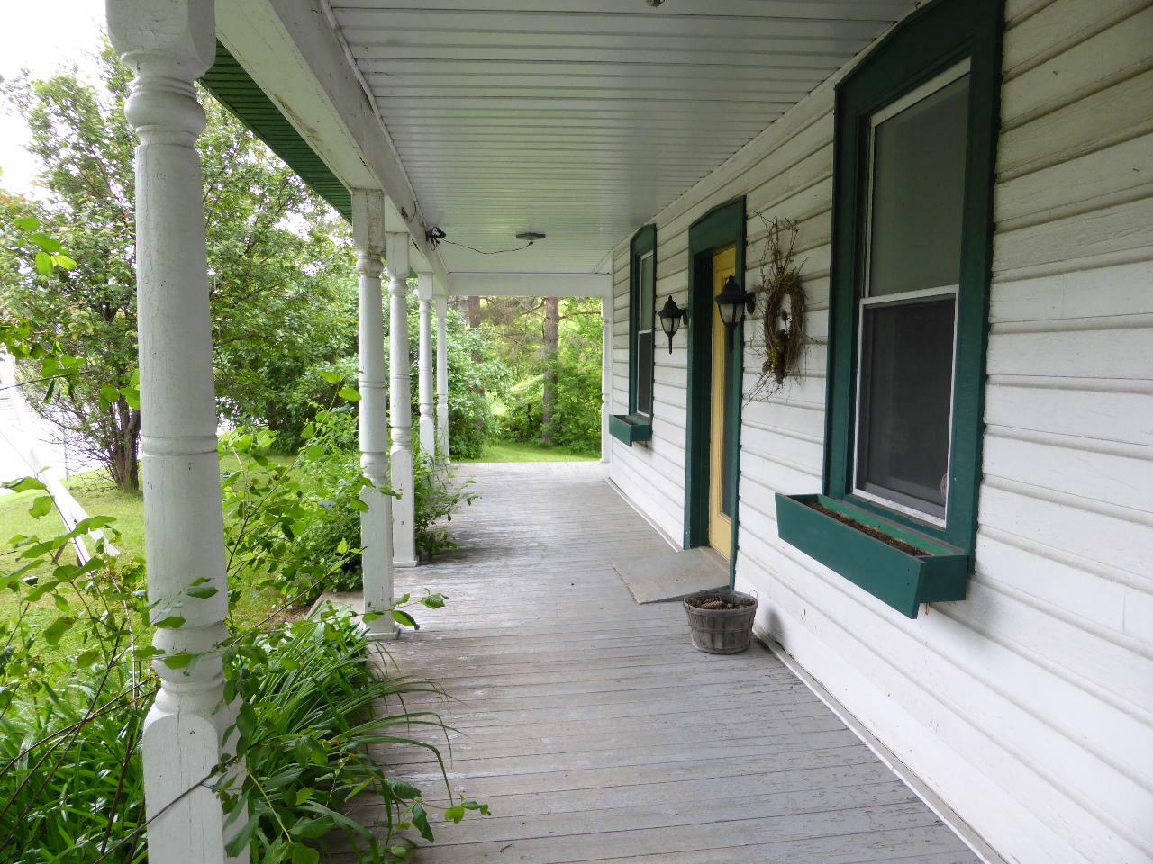 Front porch of McConnell House