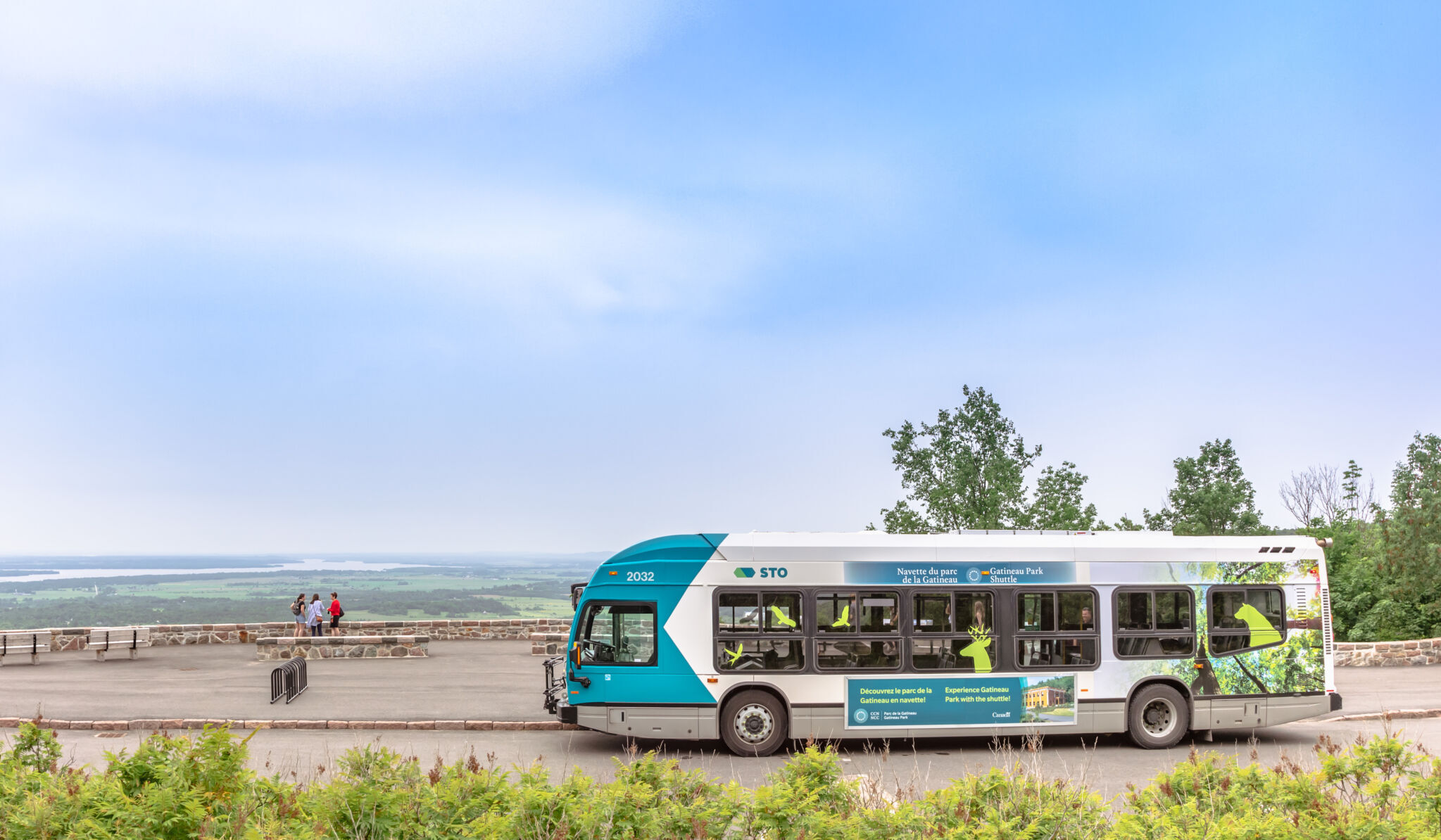 Navette du parc de la Gatineau au belvédère Champlain