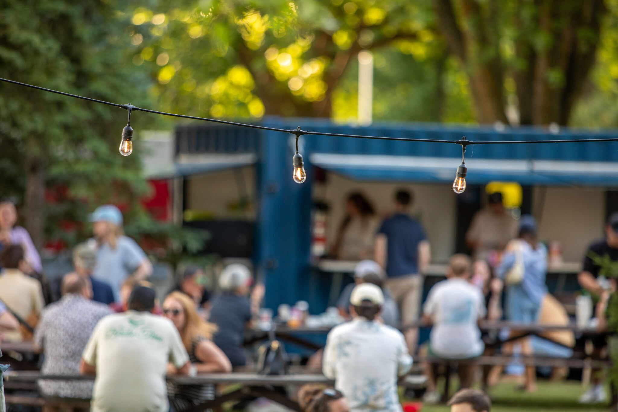 Summer Zone filled with people