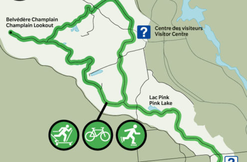 On weekdays, before noon, during Fall Rhapsody, from September 25 to October 24, the parkways are open for active use only.