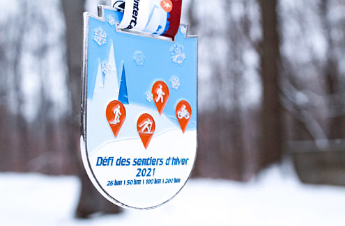 #WinterCapital Trail Network Challenge 2021 Medal