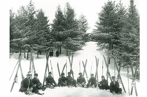 La présence du club de ski d'Ottawa.