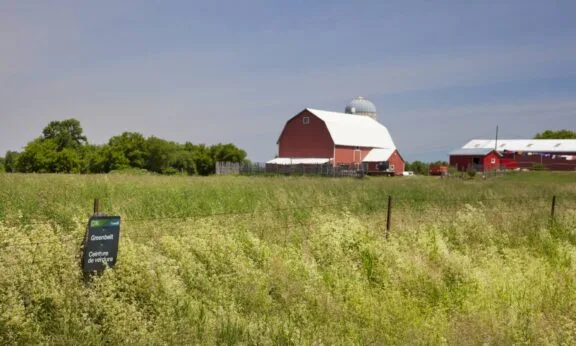 Location de fermes dans la Ceinture de verdure